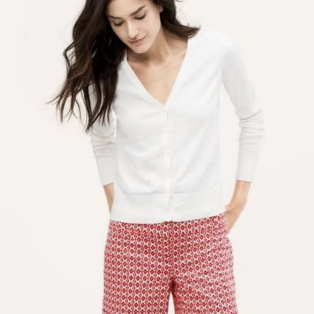 LOFT Riviera Short, size 8, red and white